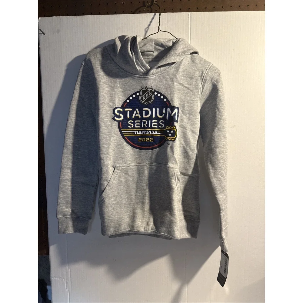 New NHL Stadium Series 2022 Nashville Predators Lightning Hoodie‎ Medium 10/12